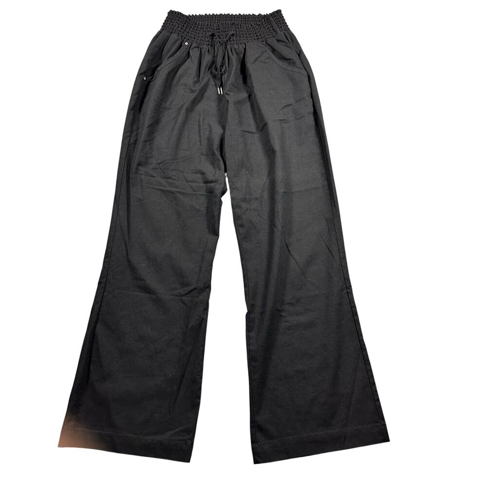 Ci Sono LA Black Linen Pants XL NWOT